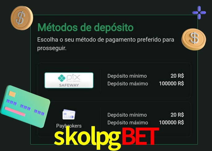 O cassino skolpgbet oferece uma grande variedade de métodos de pagamento