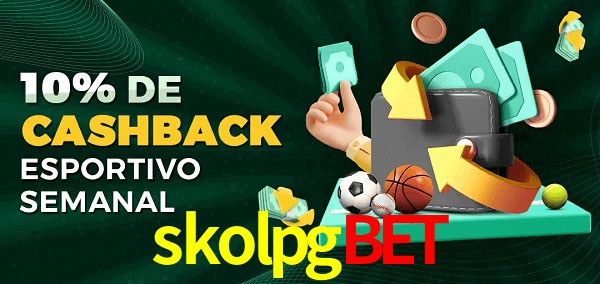 10% de bônus de cashback na skolpgbet