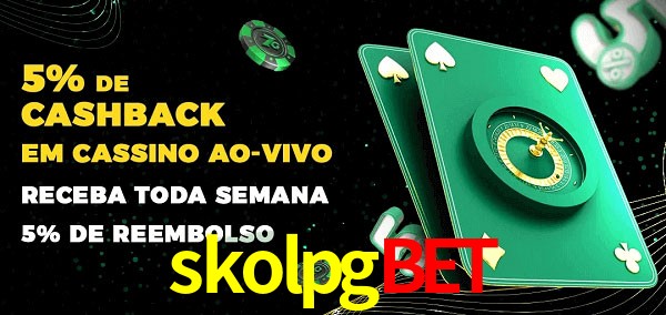 Promoções do cassino ao Vivo skolpgbet